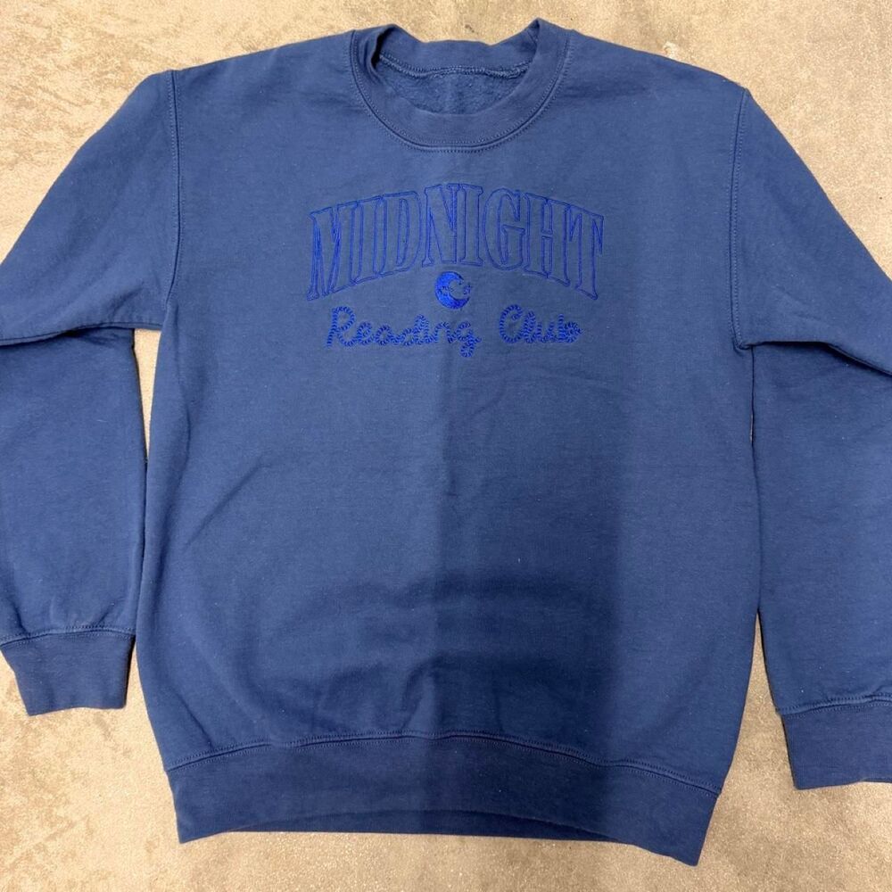Midnight-studios Women's Navy and Blue Sweatshirt